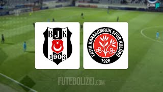 Besiktas x Karagumruk ao vivo pelo Campeonato Turco  Super Lig [upl. by Gamages]