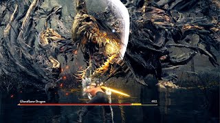 New Hammer vs Ghostflame Dragon  Ng7 Shadow of the Erdtree [upl. by Dolhenty]