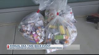 Safely dispose of unwanted prescriptions on DEA Take Back Day [upl. by Gerome]