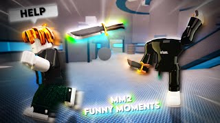 SHE THREW IT BACK Murder Mystery 2 Funny Moments [upl. by Gadmon]