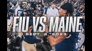 FIU Football vs Maine 9223 FULL HIGHLIGHTS [upl. by Ert]