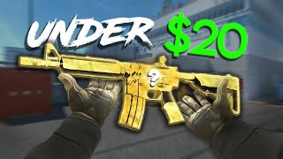 M4A4 BEST Skins Under 20 in CS2  Cheap M4A4 Skins in CS2 [upl. by Seaden]