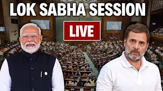 Lok Sabha Live  Parliament Session Live  Congress Vs BJP  Parliament News Today  Sansad [upl. by Cherri902]