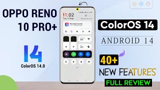 Oppo Reno 10 Pro Plus ColorOS 14 Beta Update  ColorOS 14 New Update  ColorOS 14 40 New Features⚡⚡ [upl. by Omle]