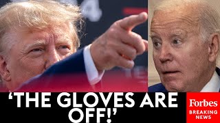 BREAKING NEWS Trump Excoriates Stone Cold Crook Biden In Raucous Ottumwa Iowa Campaign Rally [upl. by Aiehtela]