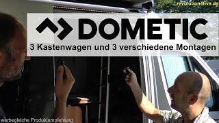 Dometic Raintec  drei Kastenwagen mit drei unterschiedlichen Montagearten [upl. by Ives]