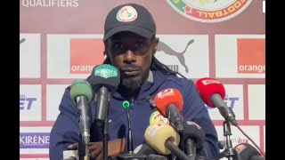 SENEGAL VS BURKINA  « PAR MOMENT IL FAUT QUON SACHE QU1 BUT À 0 EST UN BON RESULTAT »ALIOU CISSÉ [upl. by Peg]