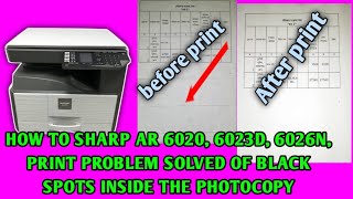 How to Sharp AR 6020 Print Problem Solved How to Sharp AR 6023d Print Problem Solved [upl. by Vocaay922]