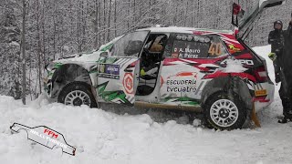 WRC Rally Sweden 2024  3 OFFS amp BIG MOMENTS  FRIDAY [upl. by Enaols]