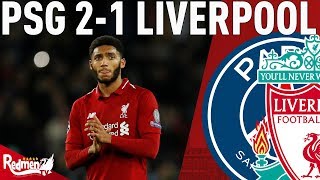 I Didnt Enjoy That But We Can Beat Napoli  PSG v Liverpool 21  Chris Match Reaction [upl. by Labannah924]