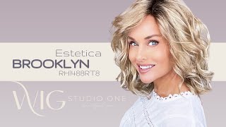 Estetica BROOKLYN wig review  RH1488RT8  Fun beachy waves [upl. by Merrell]