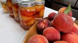 Canning Peaches for Fall Usage [upl. by Matteo287]