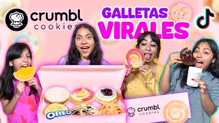 PROBAMOS LAS GALLETAS VÍRALES DE TIKTOK 😱🍪  Michell Merlin [upl. by Zumwalt925]