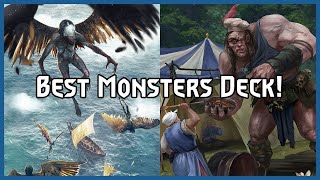 Bonded Harpies Mourntart Still The Best MO Deck  Gwent Pro Rank Gameplay [upl. by Nodnar]