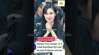 MOMEN SANDRA DEWI KLARIFIKASI DI DEPAN PARA WRT4WAN beritaartis sandradewi hiburan artis [upl. by Atteloj]