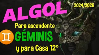 ♊🚀ALGOL  La estrella oscura de la casa 12 de GÉMINIS [upl. by Yatnod234]