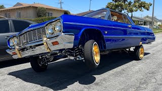 1964 CHEVROLET IMPALA FRESH OUT IN LOS ANGELES CA [upl. by Wahs]