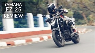 Yamaha FZ25 Review  Comparison with Duke 250  RWR [upl. by Puglia]