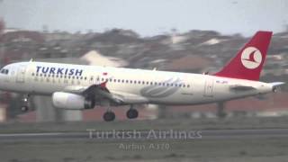 Landings at Istanbul Atatürk Airport [upl. by Aneeroc790]