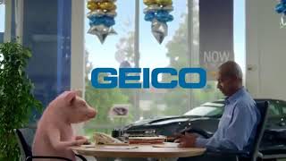 Funny Commercials Maxwell the Pig GEICO Insurance Commercial Collection [upl. by Orling]