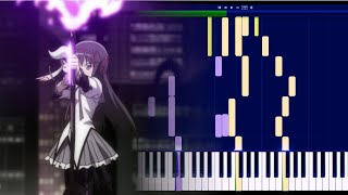 Madoka Magica  Pergo Pugnare Piano Synthesia [upl. by Alleinad]