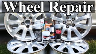 How to Repair Wheels with Curb Rash and Scratches [upl. by Naegem]