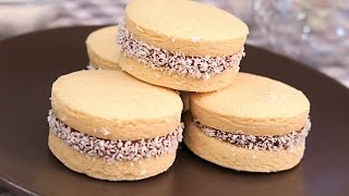 Alfajores de Maicena  Muy Fáciles y Deliciosos [upl. by Zanlog433]