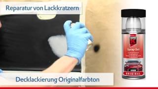 Wie beseitige ich einen Lackkratzer oder Kratzer am Auto  Reparatur von Lackkratzern  AutoK [upl. by Sokul]