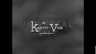 Kayro Vue ProductionsUniversal quotCityquot Television 1965 [upl. by Ainerol]