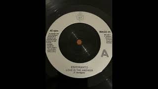 Esperanto – Love Is The Answer  1992 house housemusic [upl. by Etnaihc]