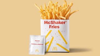 Nowe frytki McDonalds McShaker Fries [upl. by Ardnuaet]