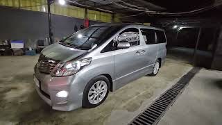 REVIEW forsale alphard S PREMIUM SOUND 2008  ada KULKASNYA  HARGA 200 JUTAAN [upl. by Anneirda]