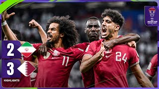 AsianCup2023  Semifinal  Islamic Republic Of Iran 2  3 Qatar [upl. by Htebezile]