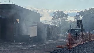 Crews respond to fire in Luzerne County [upl. by Ymrots]