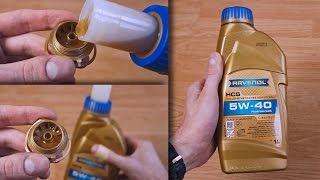 Ravenol HCS Cleansynto 5W40 original engine oil [upl. by Mohkos31]