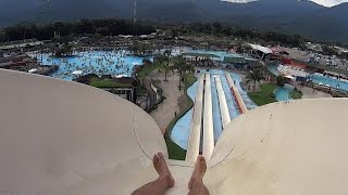 Free Falling Water Slide at Rio Water Planet [upl. by Letsyrk]