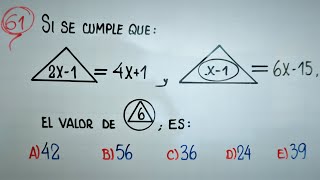 OPERADORES MATEMÁTICOS  RAZONAMIENTO MATEMÁTICO [upl. by Boehike]