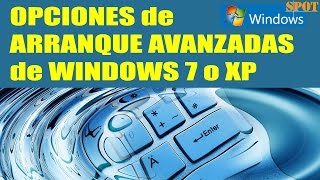 Entrar en opciones de arranque avanzadas de Windows 7 o XP [upl. by Verner739]