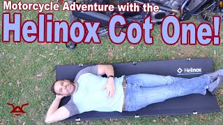 Helinox Cot One Convertible Regular Size Review  Setup [upl. by Abihsat]