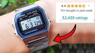 I bought the MOST POPULAR watch on Amazon UNDER ₹1500 Casio A158W [upl. by Siravart]