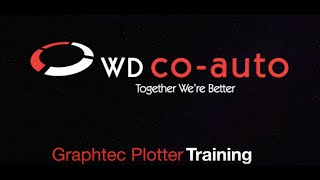 Graphtec Plotter Training 1  Changing Conditions [upl. by Jecoa]