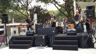 quotTake me awayquot lifehouse cover by The Imposters street jams singapore 2012 [upl. by Walrath467]