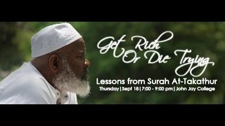 Get Rich Or Die Trying  Imam Siraj Wahhaj  Sept 18 2014 [upl. by Anaert618]