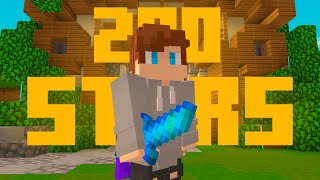 200 ЗВЁЗД  GOLD PRESTIGE  Hypixel Bedwars [upl. by Etnaled]