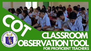 Classroom Observation Tool for Proficient Teachers [upl. by Redep]