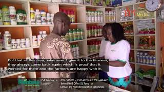 Rainbow AgroChemical Products Testimonial by Victoria Amartey Jedis Enterprise Koforidua [upl. by Euqilegna]