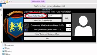 How To Change The StartScreen Background in Unactivated Windows 8 [upl. by Willow]