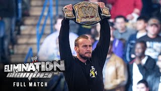 FULL MATCH — The Rock vs CM Punk  WWE Championship Elimination Chamber 2013 [upl. by Anead]