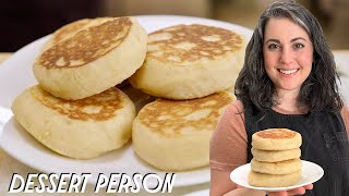 Claire Saffitz Makes Classic English Muffins  Dessert Person [upl. by Sul]