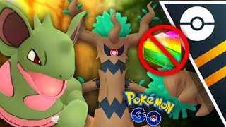 Trevenant in Ultra Premier Classic for Pokemon GO  Lvl 40 Shiny Nidoqueen you need it [upl. by Alaehs]